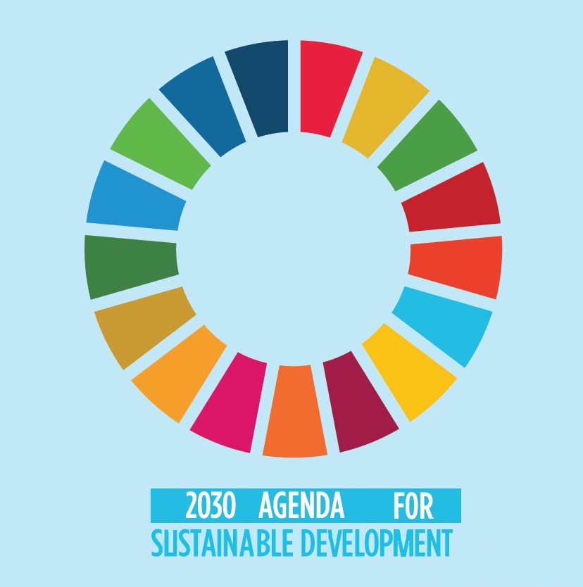 Logo Agenda 2030 para el desarrollo sostenible
