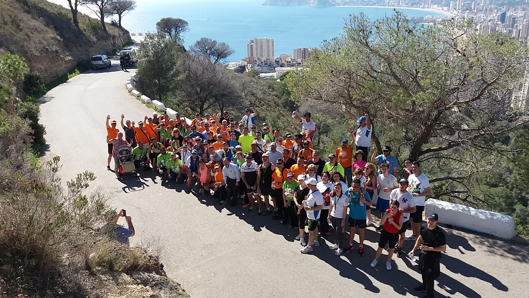 Workers, family and friends participated in FCC's second 10 km March in Benidorm