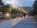 Lighting in a street in Madrid