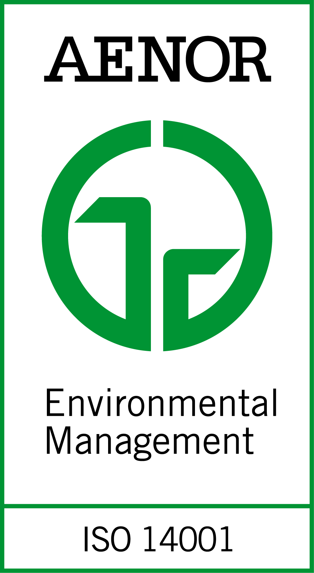 Logo AENOR Gestión Ambiental