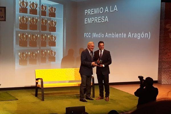 FCC Medio Ambiente galardonada en los Premios Solidarios ONCE Aragón 2019