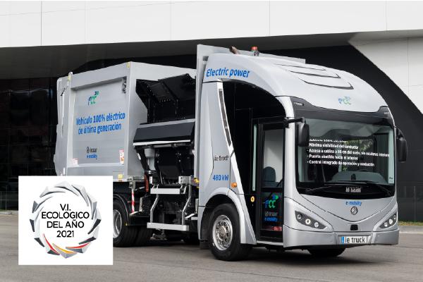 FCC Medio Ambiente's ie-Urban wins Spain's Ecological Industrial Vehicle of the Year 2021 award