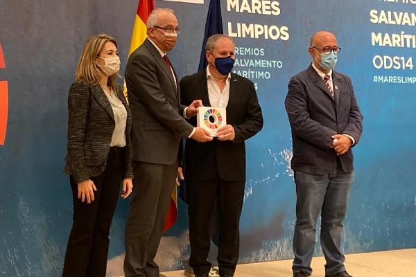 FCC Medio Ambiente galardonada en los Premios ODS 14 de Salvamento Marítimo 2021
