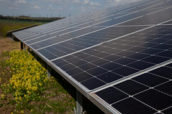 New solar park complete in Winterton, United Kingdom