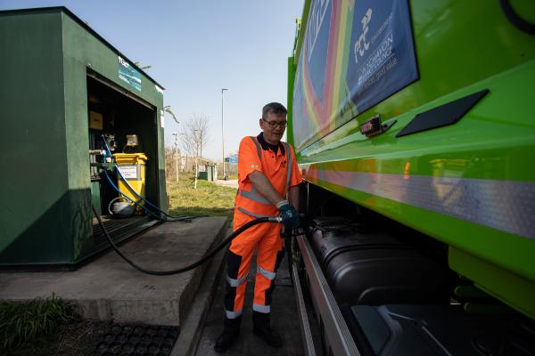 FCC Environment UK incorpora vehículos ecológicos a su flota en Wychavon