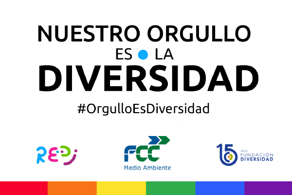 FCC Medio Ambiente se suma a la celebración del Día del Internacional de Orgullo LGBTIQ+