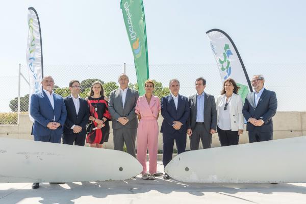 Iberdrola y FCC inauguran EnergyLOOP, la primera planta de reciclaje de palas de aerogenerador de la península ibérica
