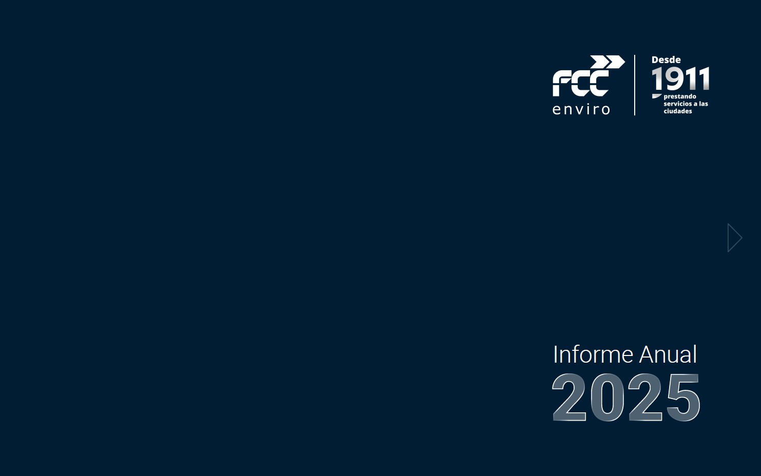 Informe Anual  FCCenviro